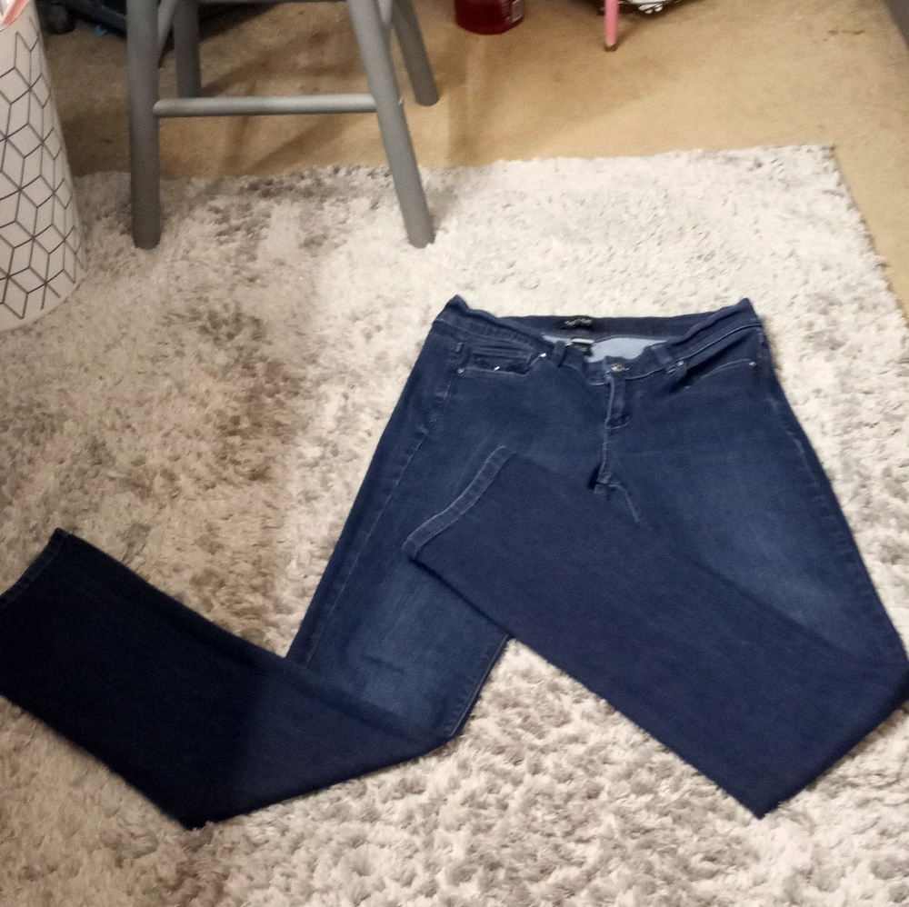 White House Black Market dark denim jeans